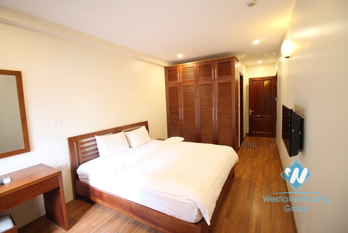 Three bedroom apartment for rent with beautiful lake view in Tay Ho Hanoi
